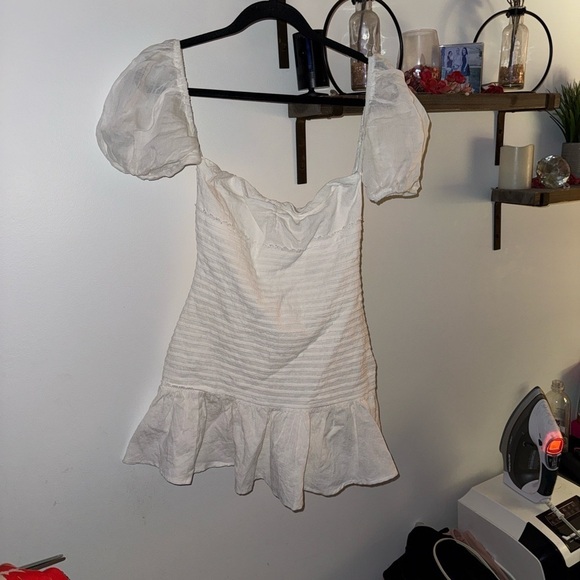 Hello Molly Dresses & Skirts - Hello Molly Ivory Textured Dress